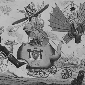 Locomotion: Walking by Steam, Riding by Steam, Flying by Steam, ca. 1830