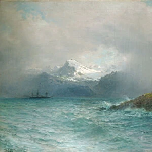 The Lofoten Islands, 1895. Artist: Lagorio, Lev Felixovich (1827-1905)