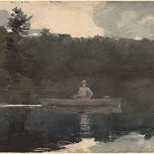 The Lone Fisherman, 1889. Creator: Winslow Homer