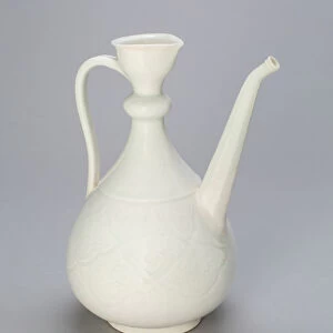Long-Spouted Ewer with Incised Decoration, Safavid dynasty, late 17th / early 18th century