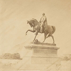 Lord Hardinges Monument, Calcutta, 1850s. Creator: Captain R. B. Hill