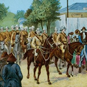 Lord Roberts State Entry into Bloemfontein, 1900