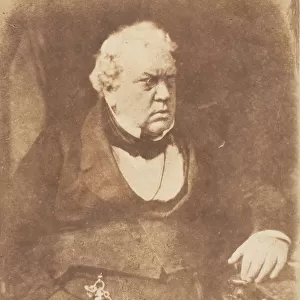 Lord Robertson, 1843-47. Creators: David Octavius Hill, Robert Adamson