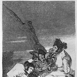 Los Caprichos, series of etchings by Francisco de Goya (1746-1828), plate 11: Muchachos