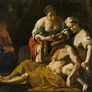 Lot and his Daughters, ca 1675-1680. Creator: Preti, Mattia (1613-1699)