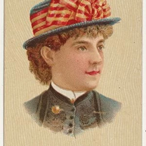 Lottie Forbes, from Worlds Beauties, Series 2 (N27) for Allen & Ginter Cigarettes