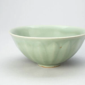 Lotus Petal Bowl, Southern Song dynasty (1127-1279), 13th century. Creator: Unknown