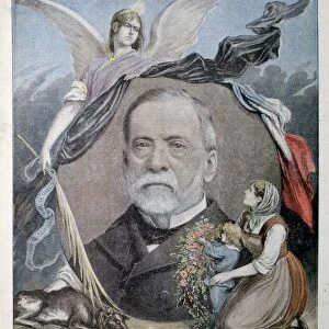 Louis Pasteur, French chemist, 1895