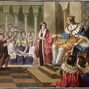 Louis XII Declared Father of the People, 1506 (1789). Artist: Jean Baptiste Morret