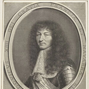 Louis XIV, 1667. Creator: Robert Nanteuil
