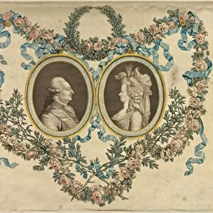 Louis XVI and Marie-Antoinette. Creator: Unknown