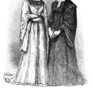 Louise de Savoie and Marguerite de Valois, (19th century)