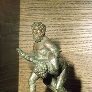 Louvre Wrestlers in Bronze, c2nd century BC