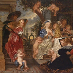 The Love Garden. Artist: Rubens, Peter Paul, (School)