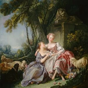 The Love Letter, 1750. Creator: Francois Boucher