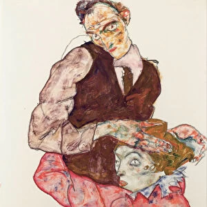 Lovers, 1914-1915. Artist: Schiele, Egon (1890?1918)