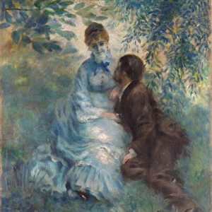 Lovers (Idyll), 1875. Artist: Renoir, Pierre Auguste (1841-1919)