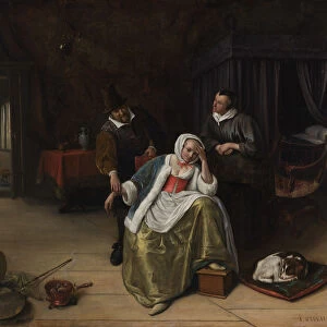 The Lovesick Maiden, ca. 1660. Creator: Jan Steen