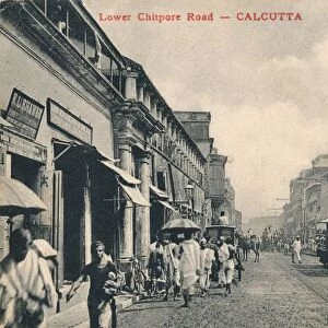 Lower Chitpore Road - Calcutta, c1910