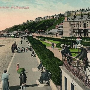 Lower Parade, Folkestone, late 19th-early 20th century