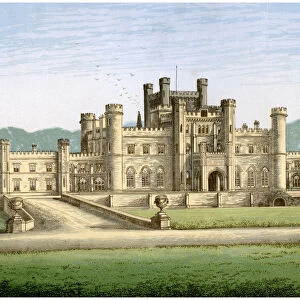 Lowther Castle, Westmorland, home of the Earl of Lonsdale, c1880