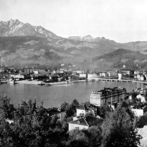 Lucerne, Switzerland, 1893. Artist: John L Stoddard