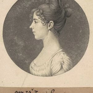 Lucy Harrison Singleton Taylor, 1808. Creator: Charles Balthazar Julien Fé