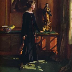 Lucy de Laszlo, the artist?s wife, 1919. Artist: Philip A de Laszlo
