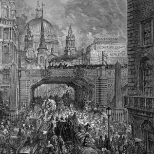 Ludgate Hill, London, 1872