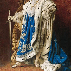 Ludwig II as the Grand Master of the Order of the Knights of St George, 1887. Artist: Schachinger, Gabriel (1850-1913)