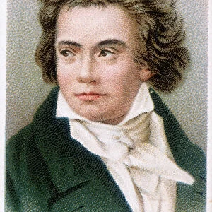 Ludwig van Beethoven (1770-1827), German composer, 1912