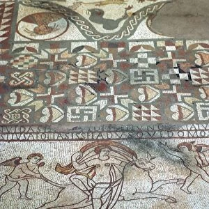 Lullingstone Roman villa floor mosaic, 2nd century