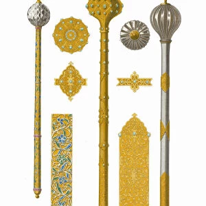 Maces. From the Antiquities of the Russian State, 1849-1853