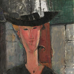 Madam Pompadour, 1915. Creator: Amadeo Modigliani