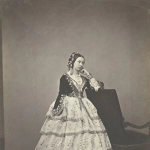 Madame Carrelle, 1856 / 57. Creators: Pierre-Louis Pierson, Louis Frederic Mayer