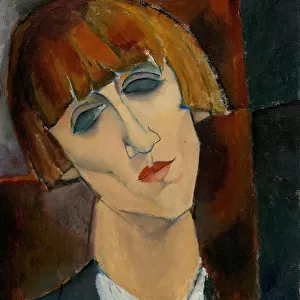 Madame Kisling, c. 1917. Creator: Amadeo Modigliani