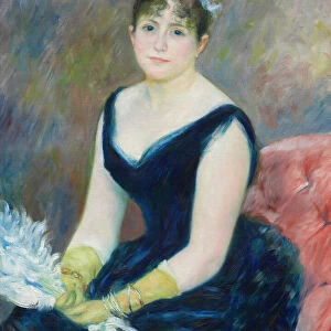 Madame Leon Clapisson, 1883. Creator: Pierre-Auguste Renoir