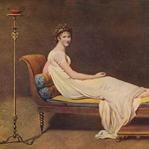 Madame Recamier, 1800, (c1915). Artist: Jacques Louis David