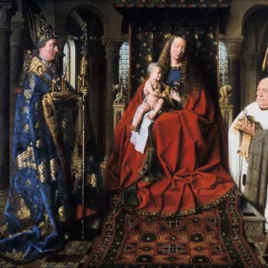 The Madonna of Canon van der Paele, 1436. Artist: Jan van Eyck