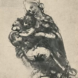 Madonna and Child with a Cat, c1475 (1945). Artist: Leonardo da Vinci