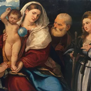 Madonna and Child with Saints. Creator: Bonifacio de Pitati