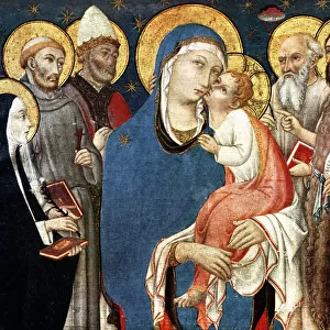 The Madonna and Child with Saints, mid 15th century, (1931). Artist: Sano di Pietro