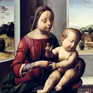 Madonna and Child with the Young Saint John the Baptist, c1497. Artist: Fra Bartolomeo