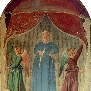 Madonna del Parto, ca 1460. Artist: Piero della Francesca (ca 1415-1492)