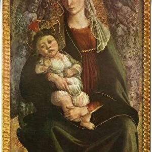 Madonna in Glory with Seraphim, c1469-1470, (1937). Creator: Sandro Botticelli
