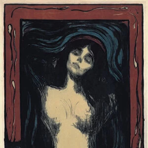 Madonna (Loving Woman), 1895-1900. Artist: Munch, Edvard (1863-1944)