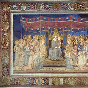 Maesta, 1315-1321. Artist: Martini, Simone, di (1280 / 85-1344)