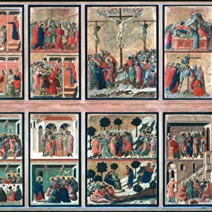 Maesta, (Stories of the Passion), 1308-1311. Artist: Duccio di Buoninsegna