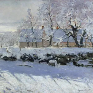 The Magpie, 1869. Artist: Monet, Claude (1840-1926)