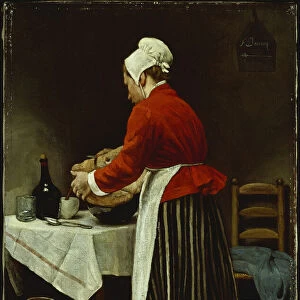 The Maid, c. 1875. Creator: Francois Bonvin